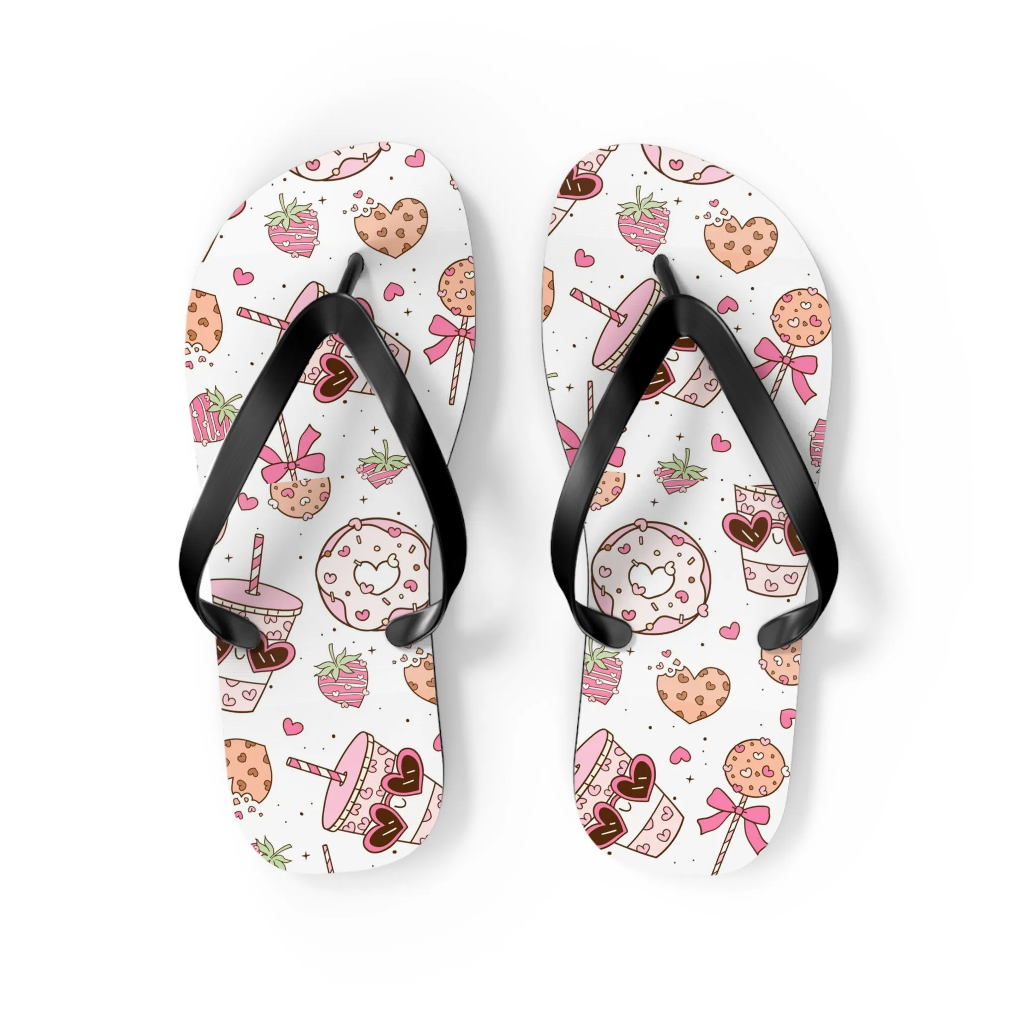 Cute Dessert-Themed Flip Flops for Summer Fun