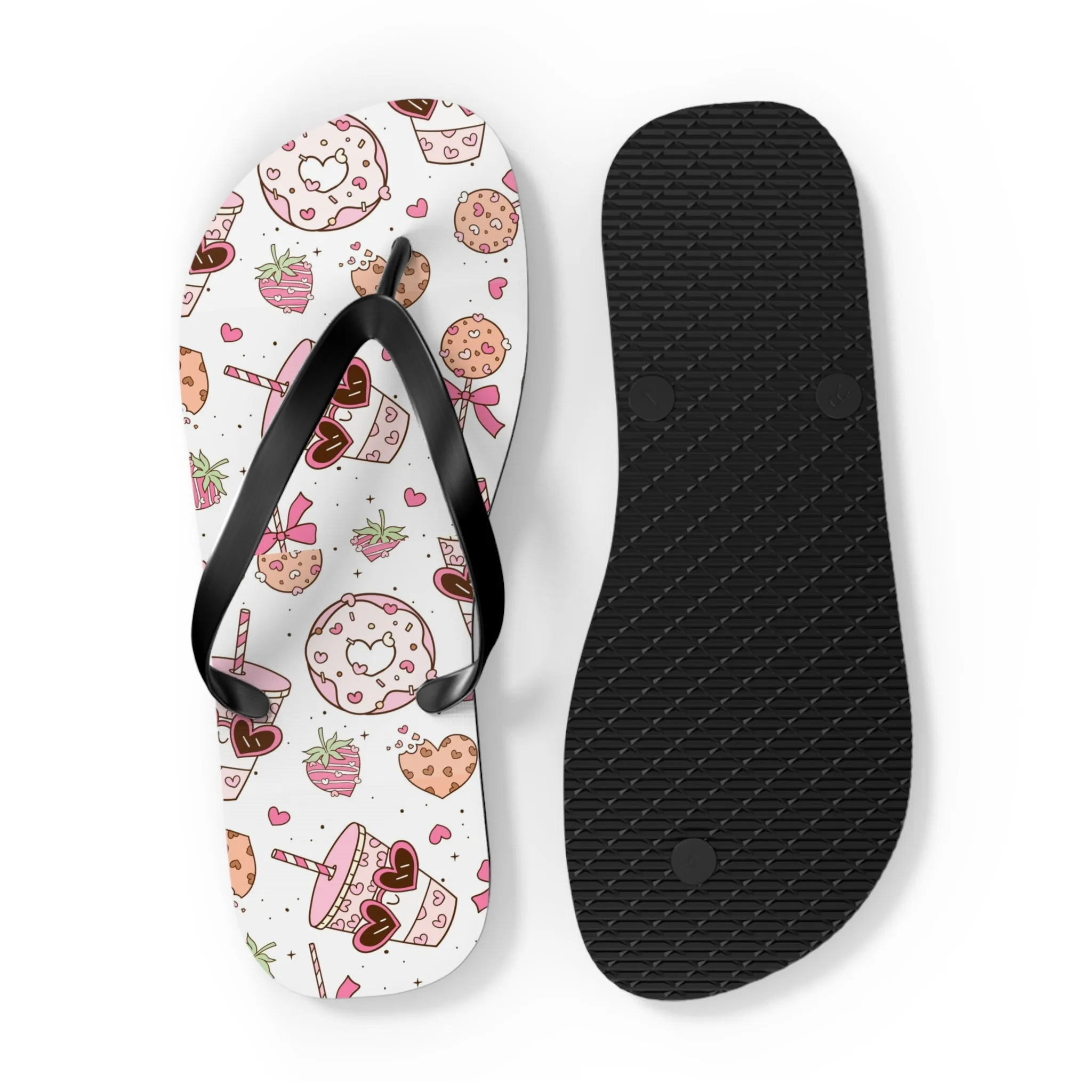 Cute Dessert-Themed Flip Flops for Summer Fun