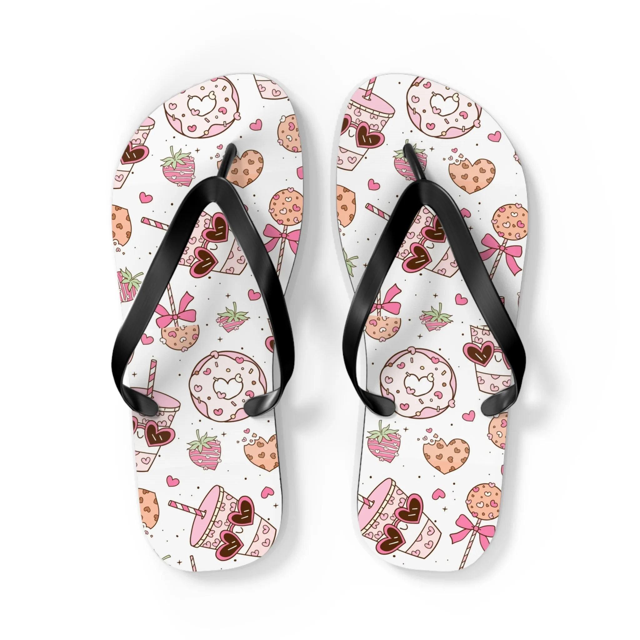 Cute Dessert-Themed Flip Flops for Summer Fun