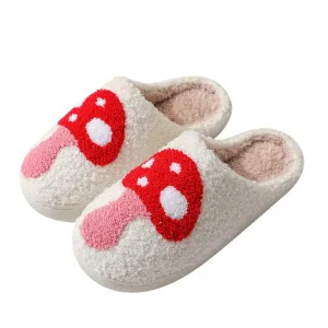 Cute Mushroom Pattern Slippers