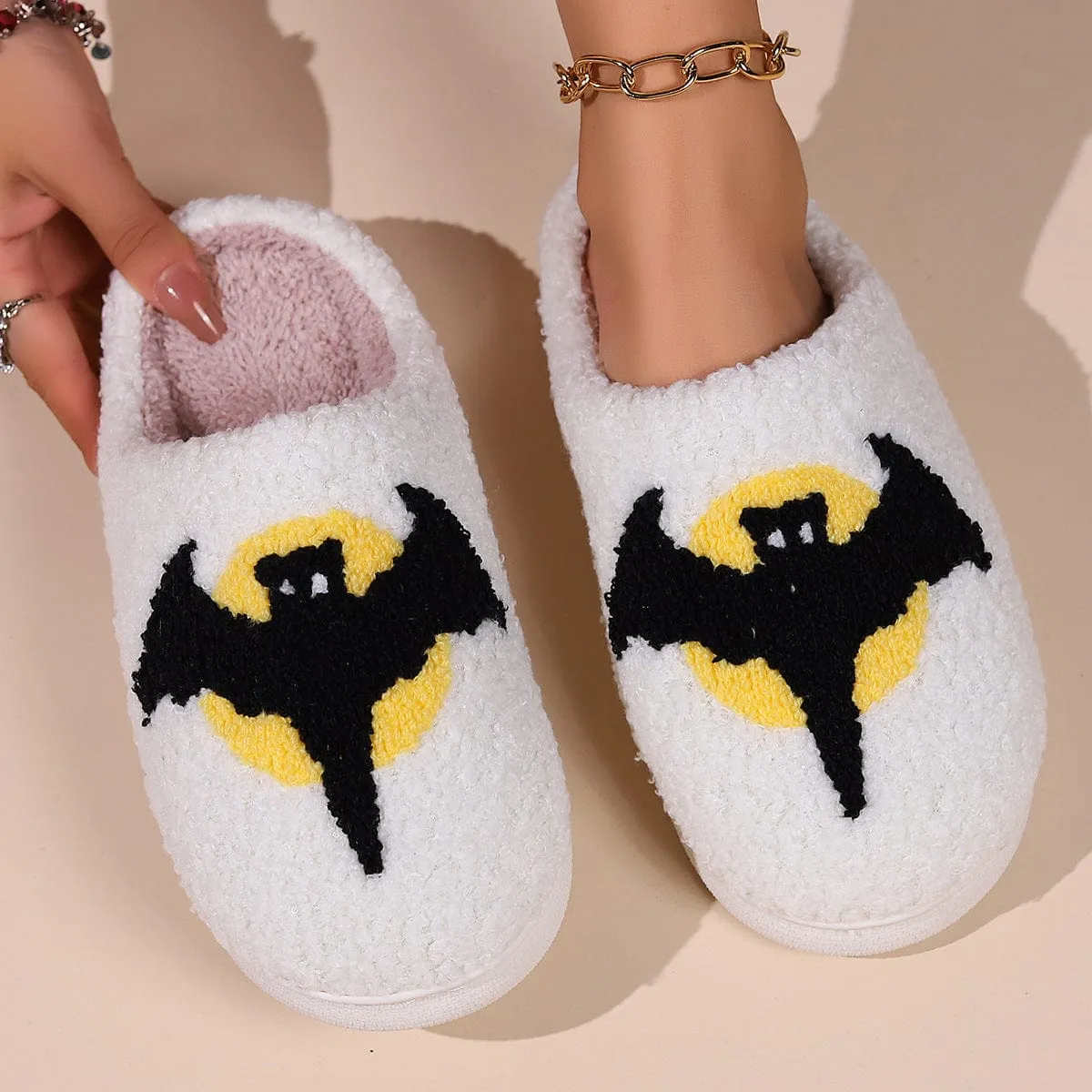 Cute Mushroom Pattern Slippers