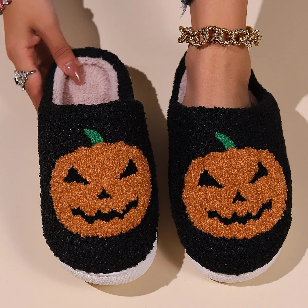 Cute Mushroom Pattern Slippers