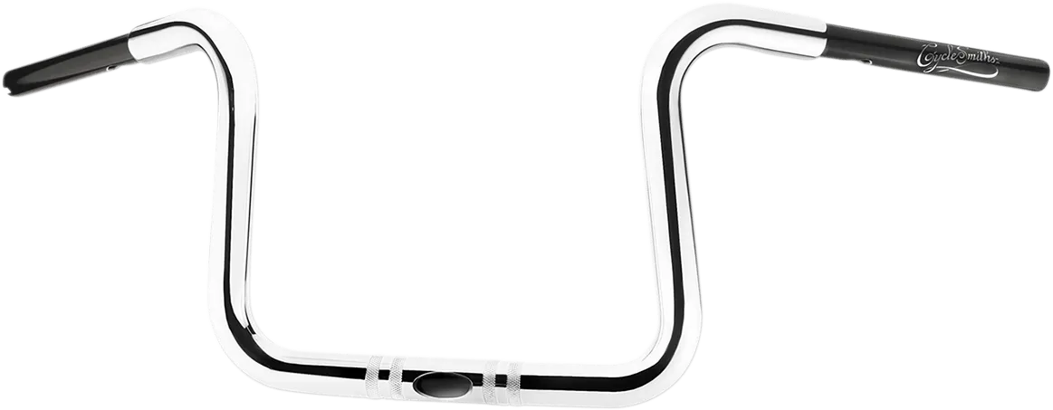 Cyclesmiths 113CA10NS14H 1-1/4in. California Lane-Splitter Ape Handlebar for 1-1/4in. Clamp Area - 10in. Rise - Chrome