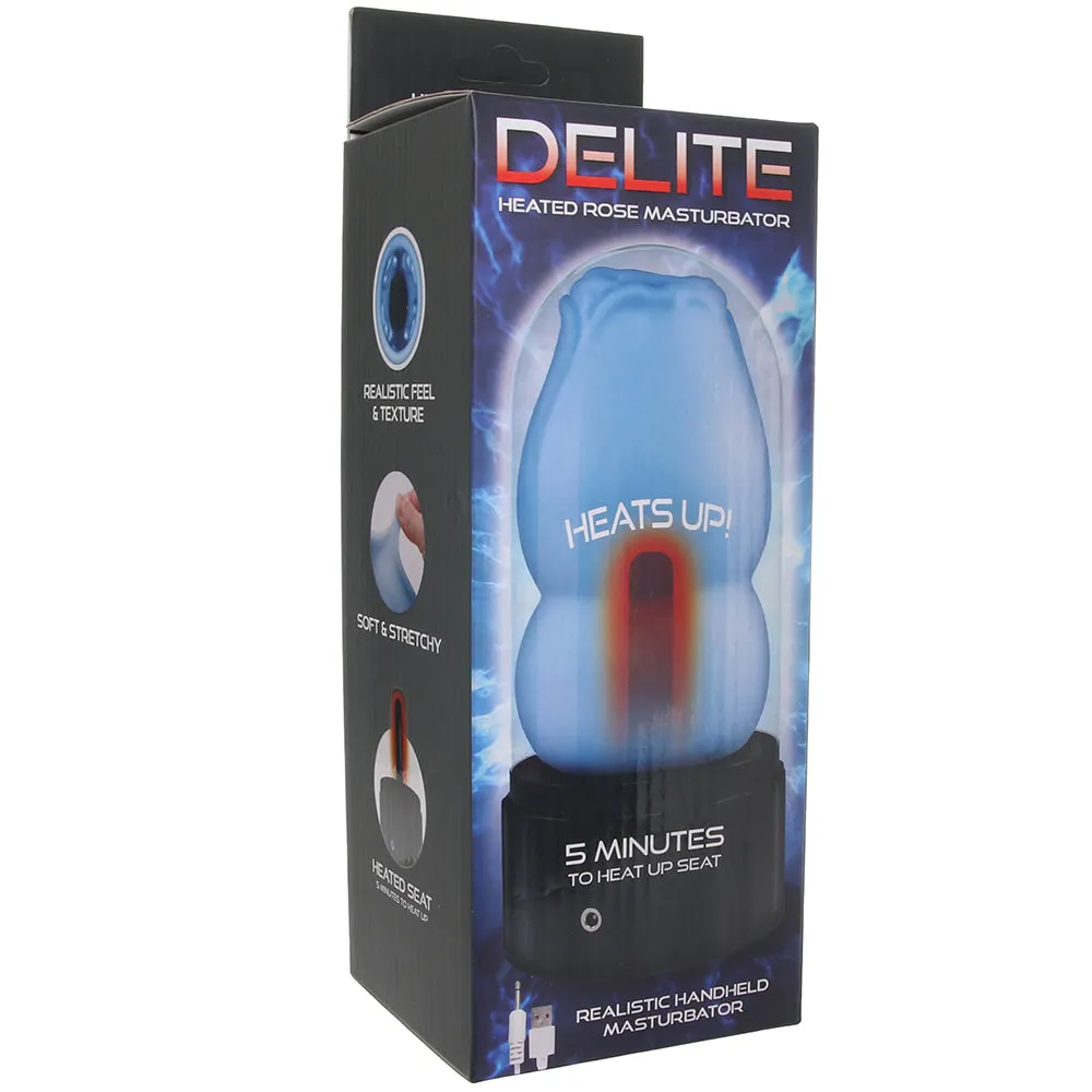 Delite Heated Rose Masturbator