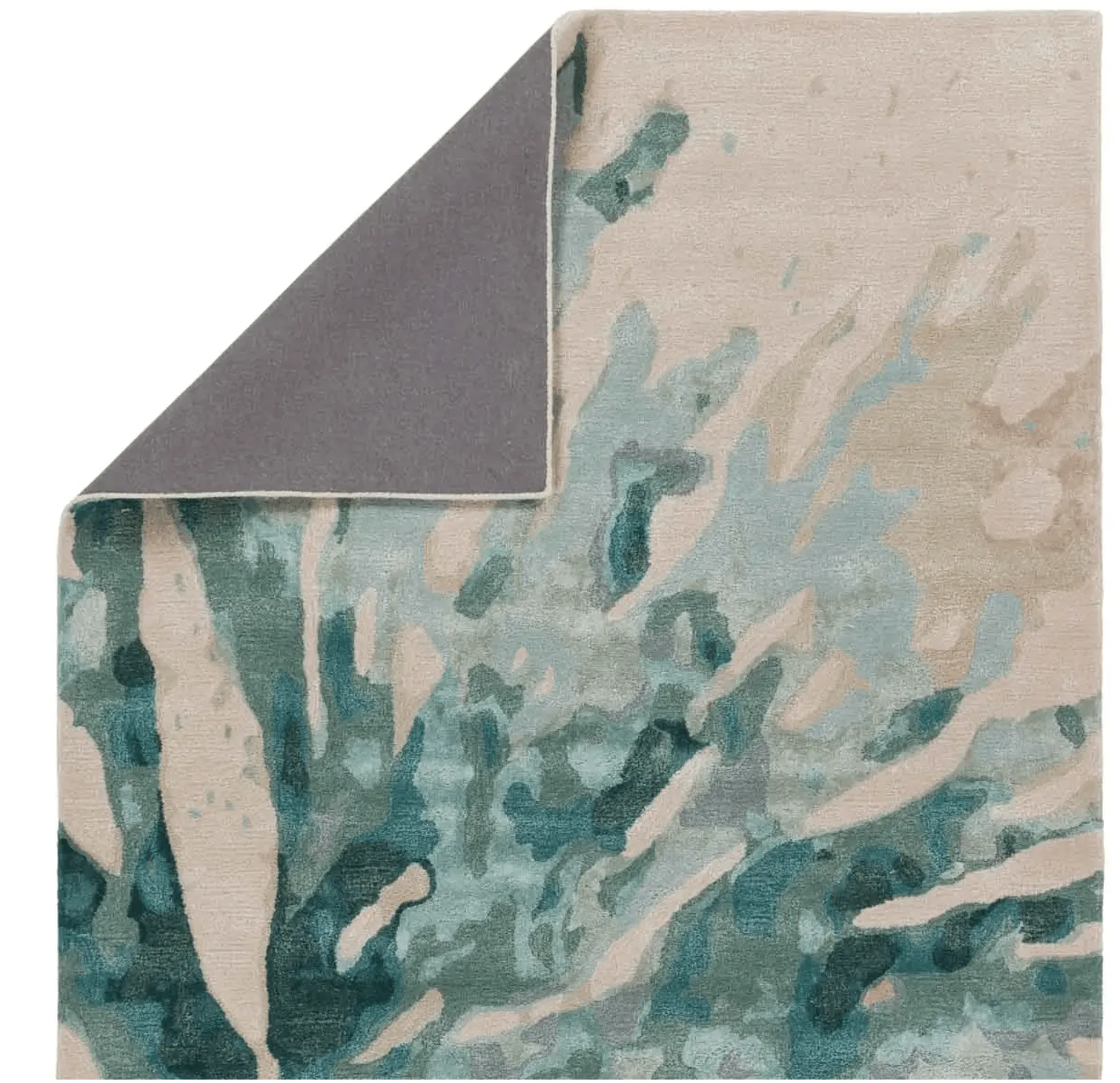 Delray Beach Coral Rug - Teal