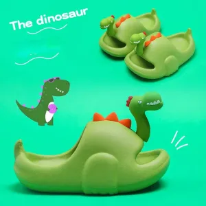 Dinosaur Slippers Kids Slides