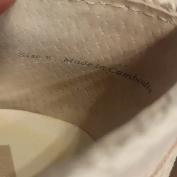 Dolce Vita Jalia Cream Suede Platform Loafers Size 8