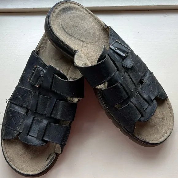 Dr. Marten’s - Men’s US14 Vintage Black Leather Sandals - Good condition!