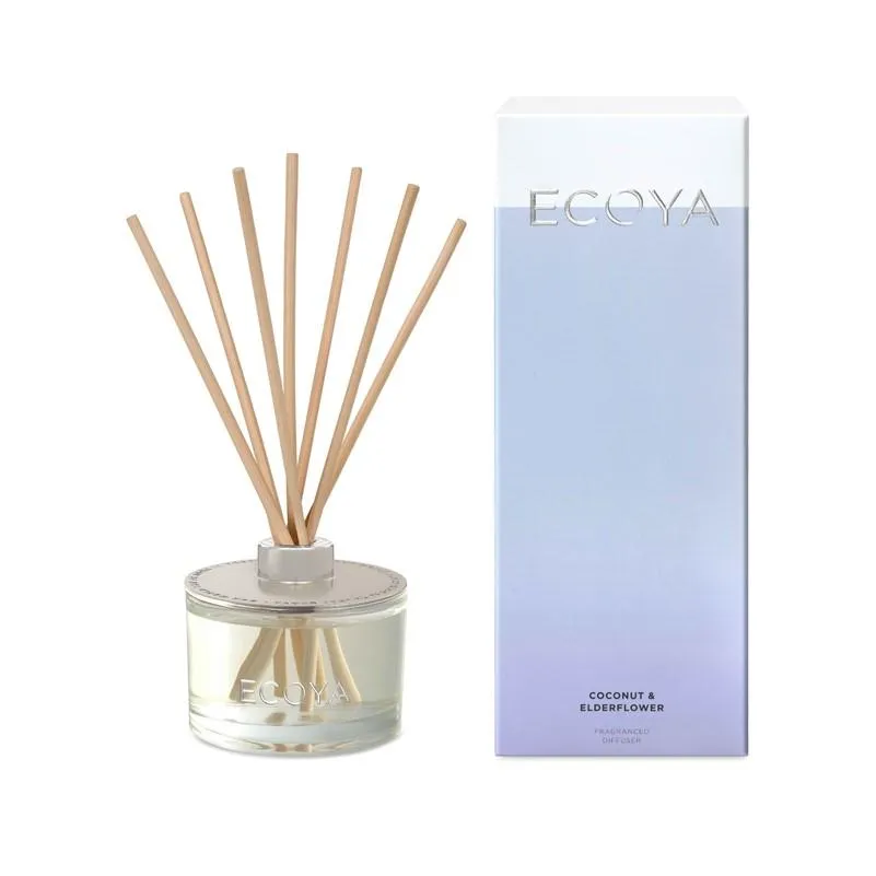 ECOYA - Reed Diffuser 200ml - Coconut & Elderflower