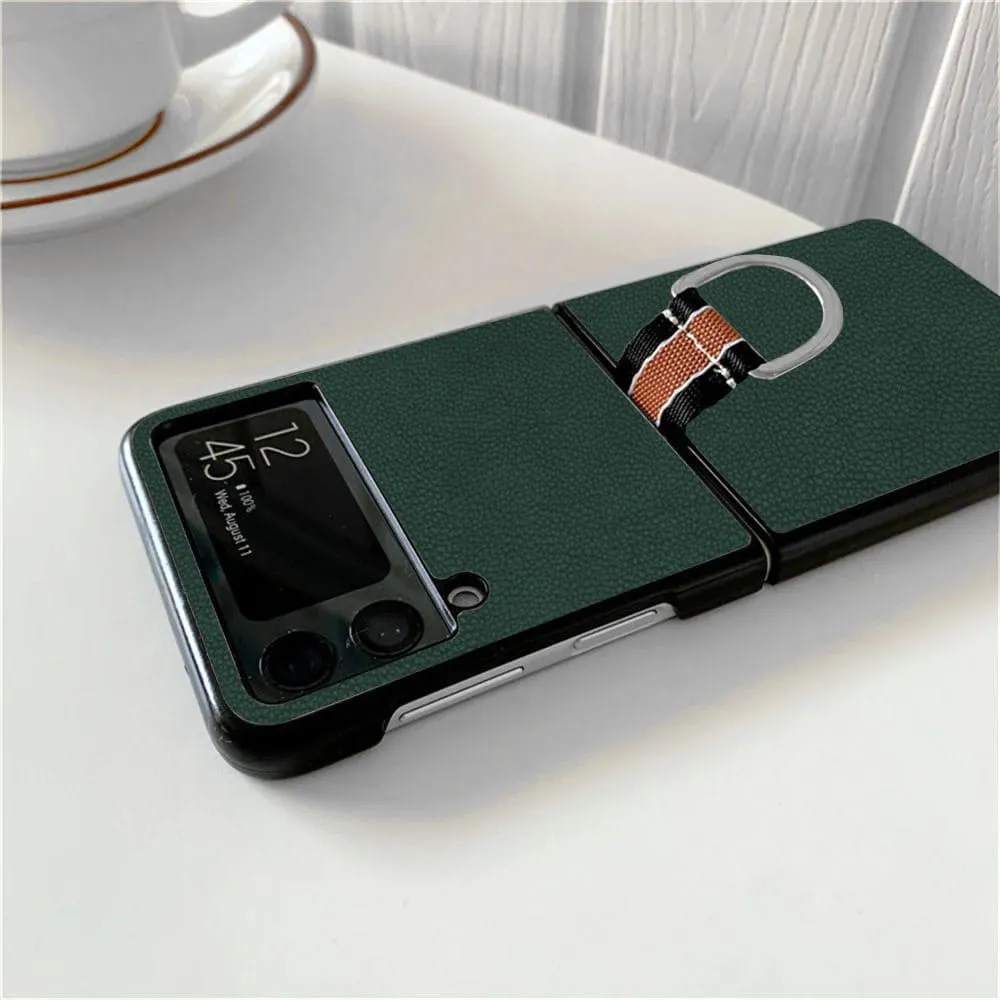 Etui Cover Składane - Samsung Galaxy Z Flip 3 - Zielony