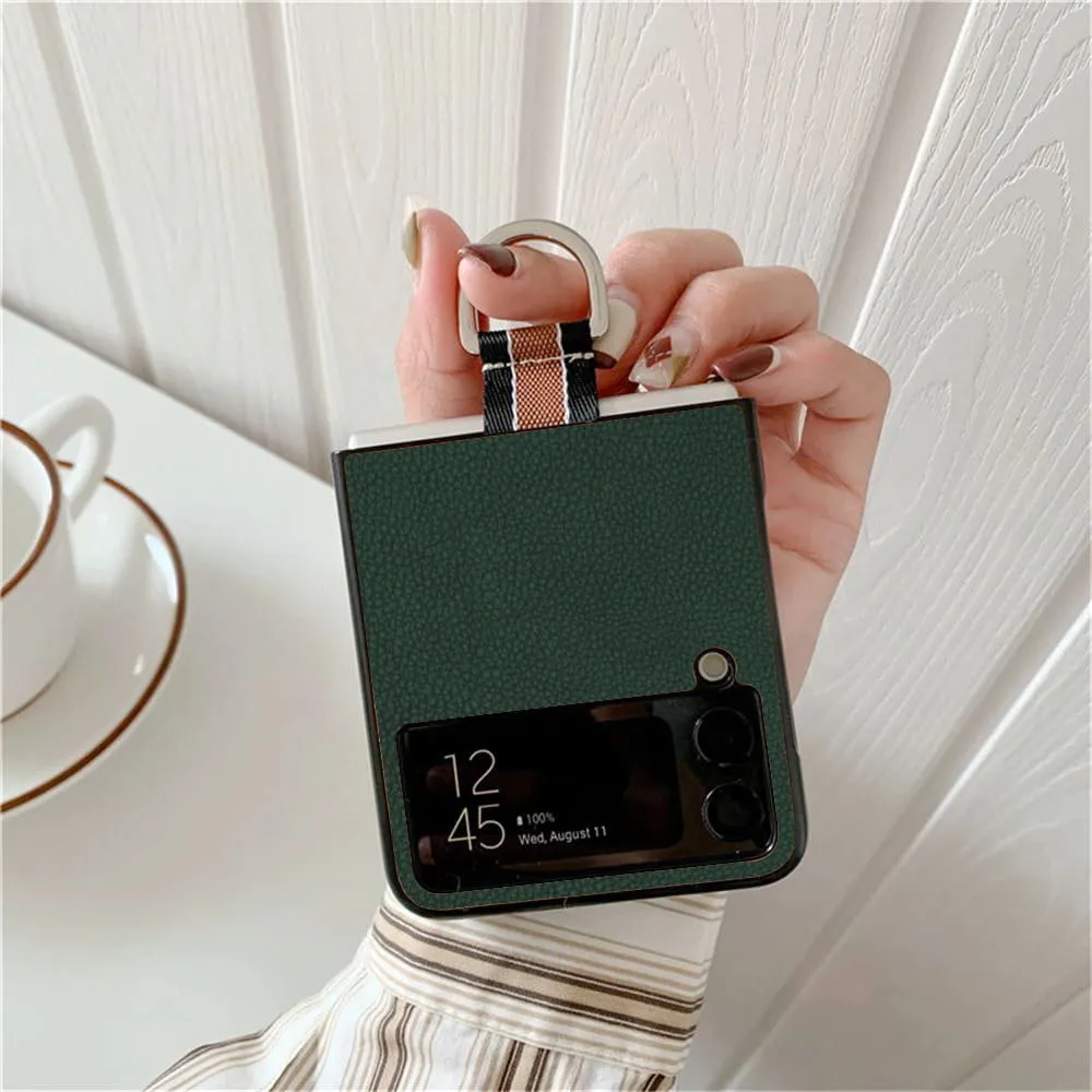 Etui Cover Składane - Samsung Galaxy Z Flip 3 - Zielony