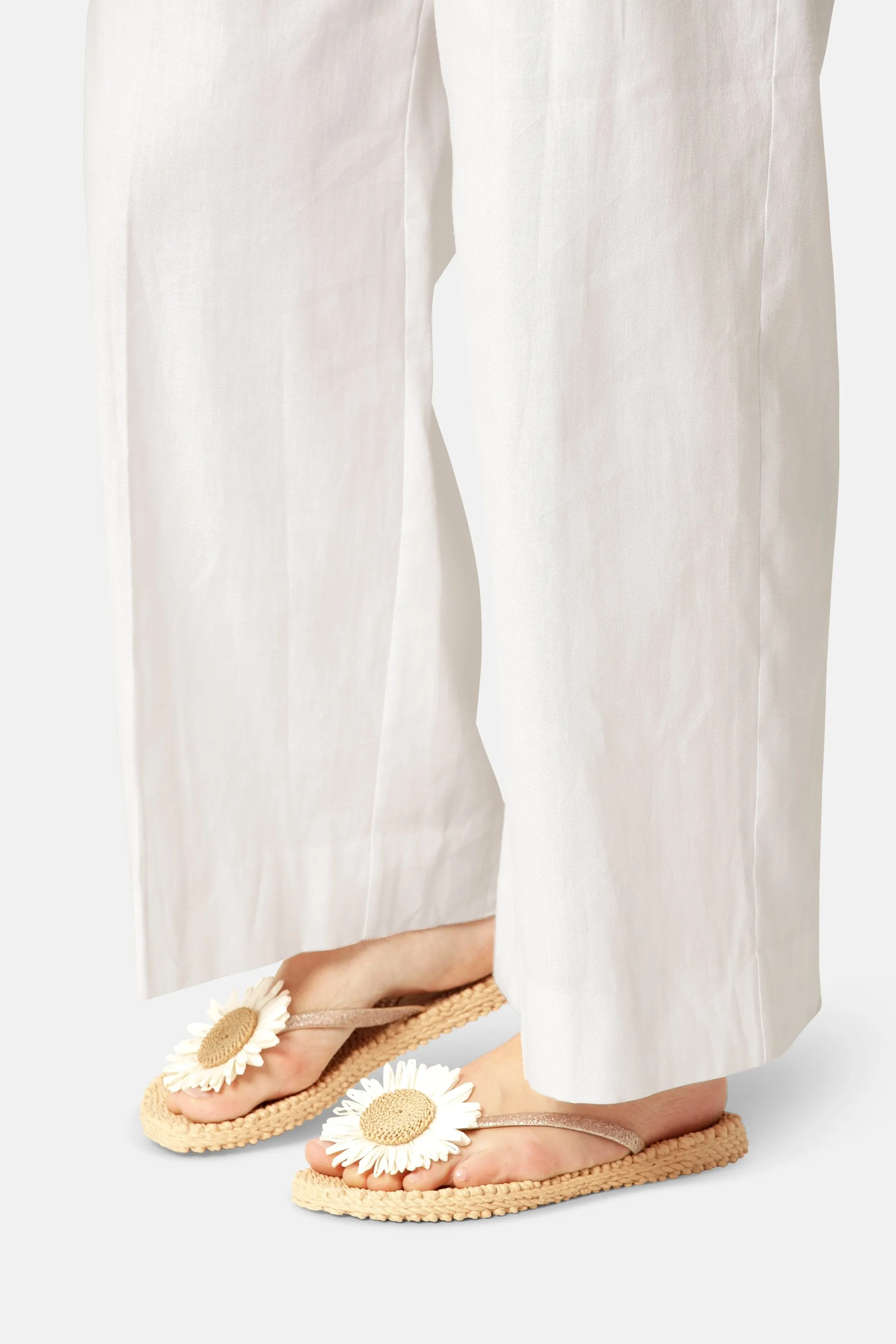 Flip-flops Blomma - Beige