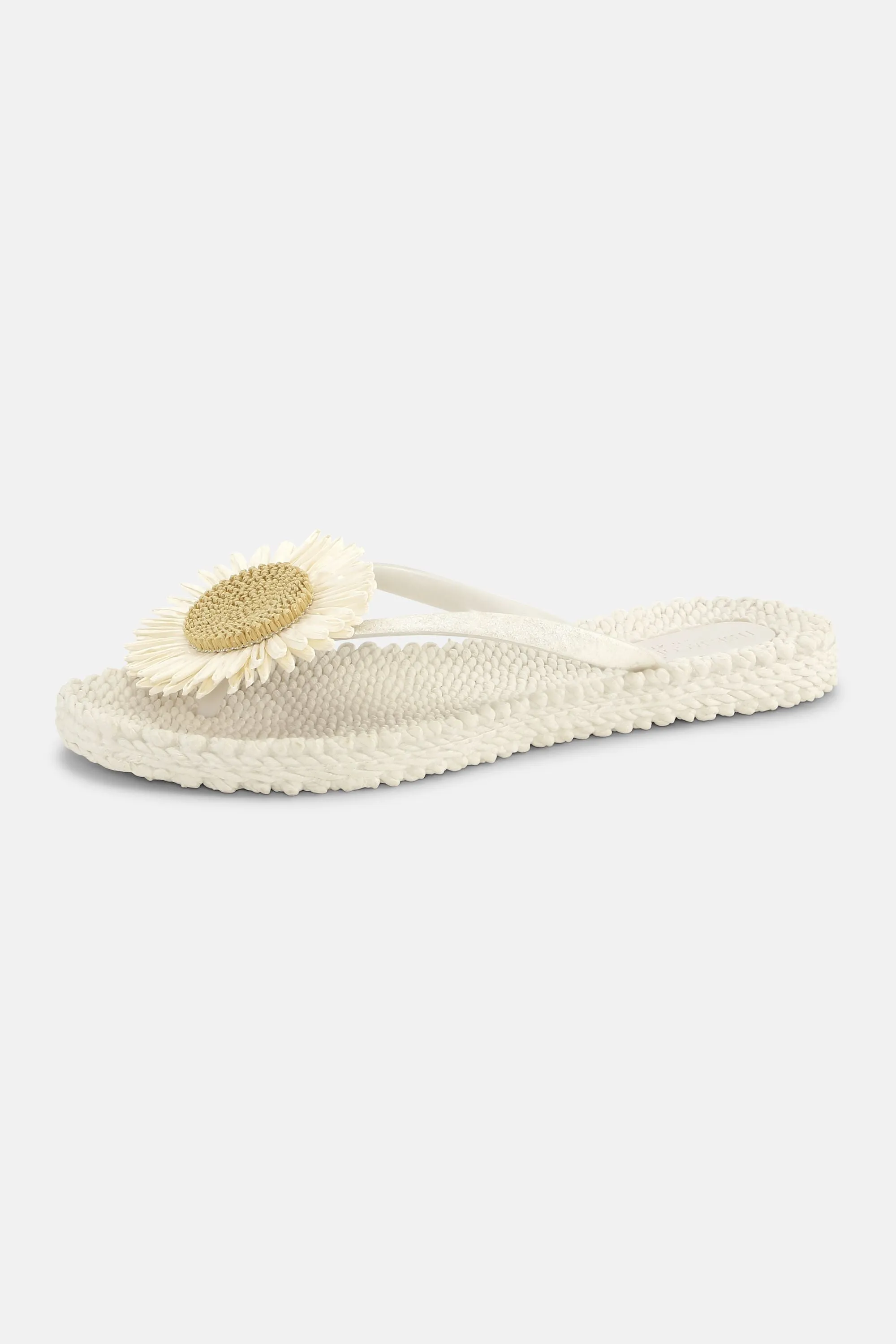 Flip-flops Blomma - Creme