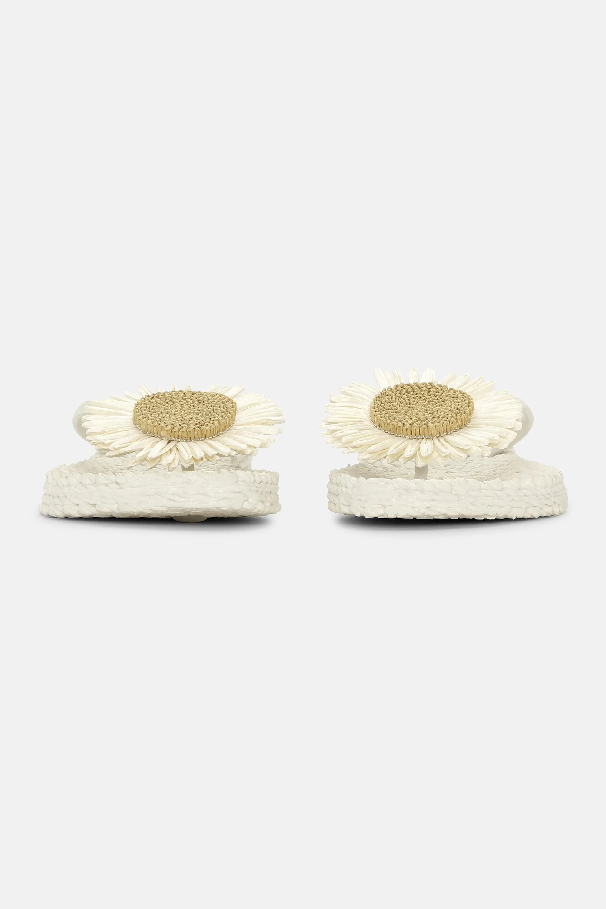 Flip-flops Blomma - Creme