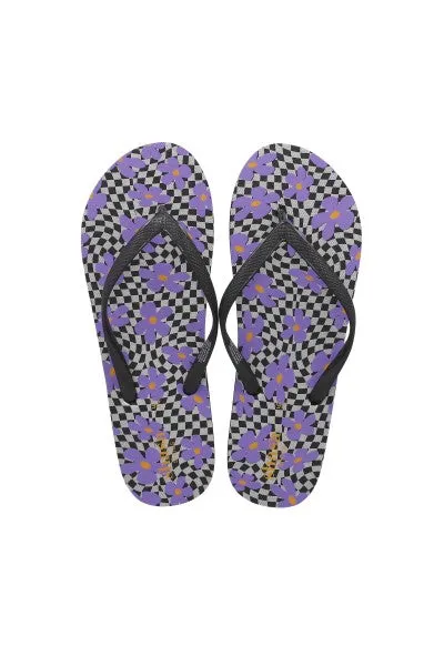 Flip Flops Flores Cuadros