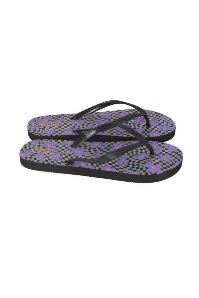 Flip Flops Flores Cuadros