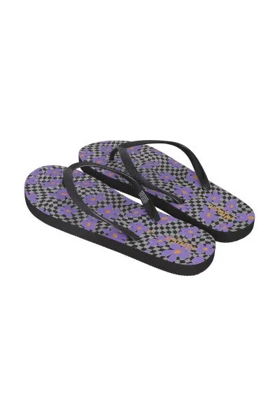 Flip Flops Flores Cuadros