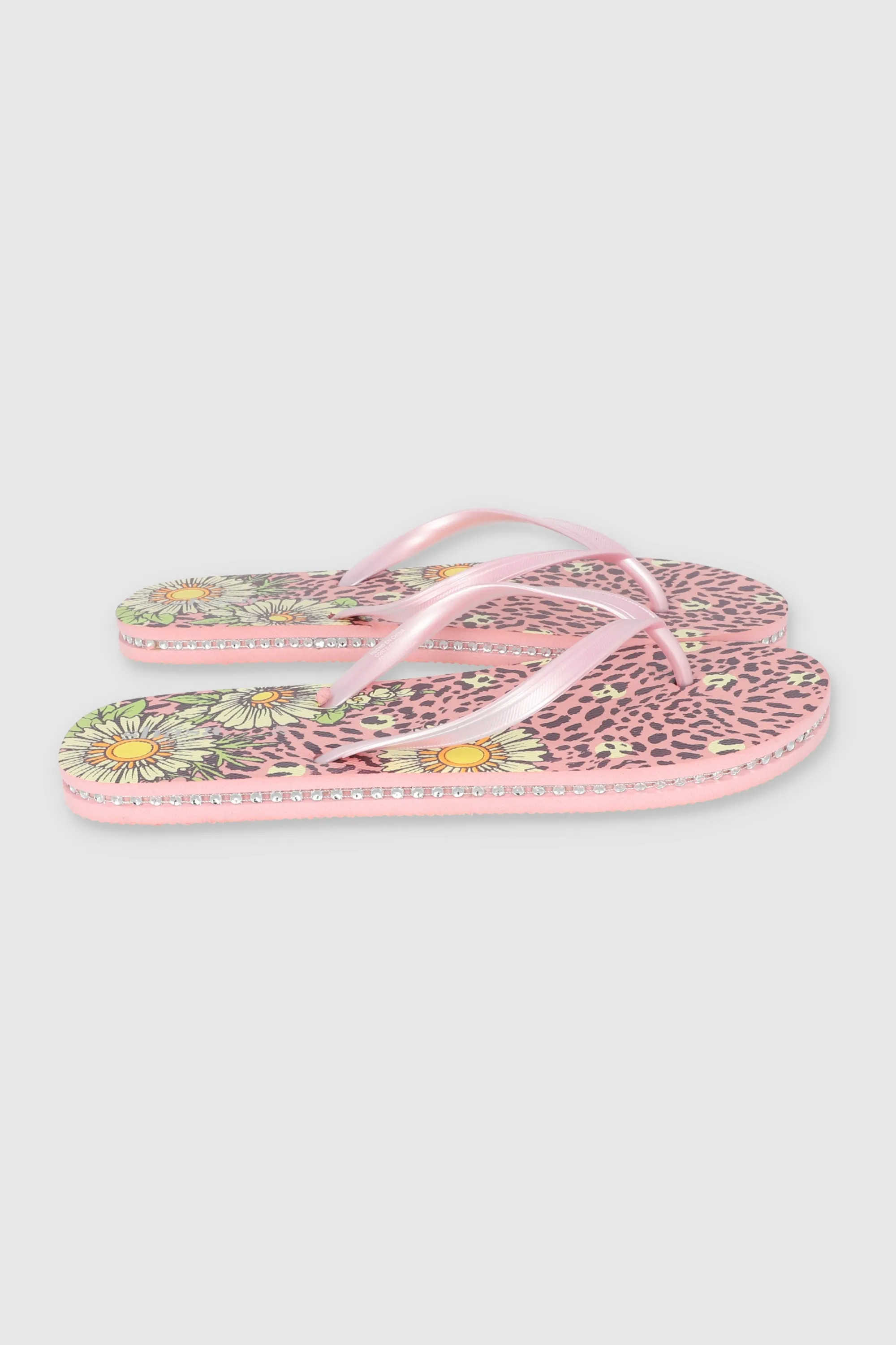 FLIP FLOPS LEOPARDO FLORES