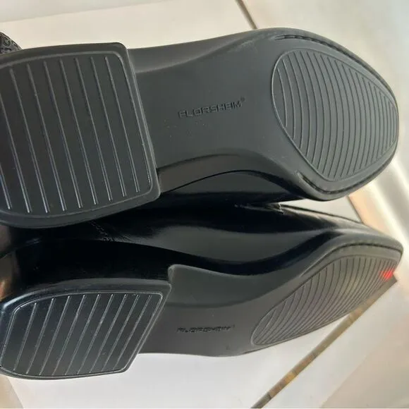Florshiem Black Men’s Loafers. Size 12 D