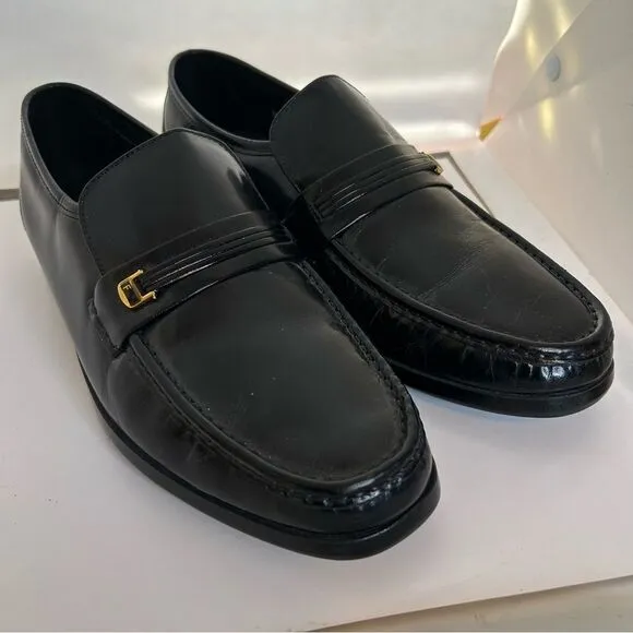Florshiem Black Men’s Loafers. Size 12 D