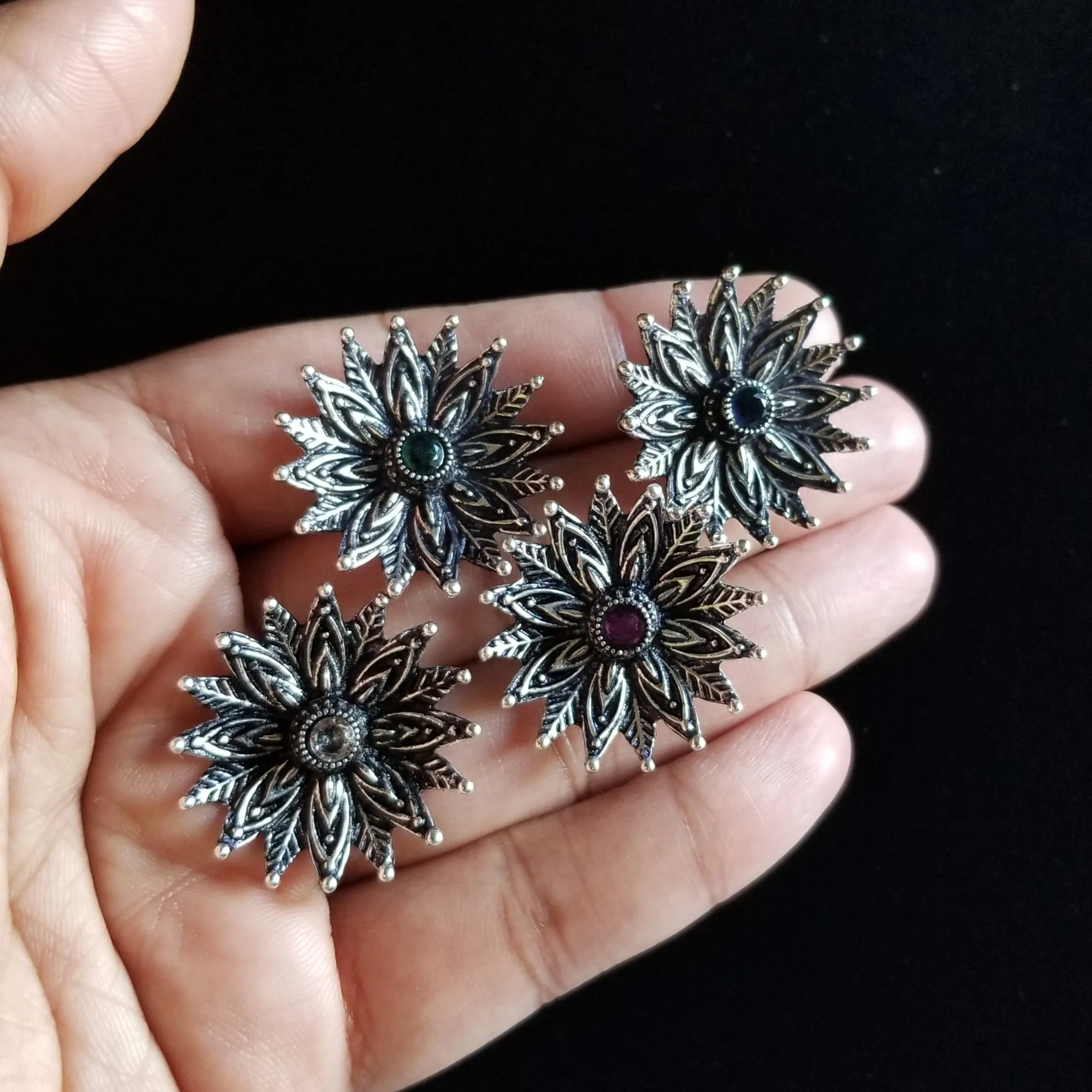 German Silver Studs CB6