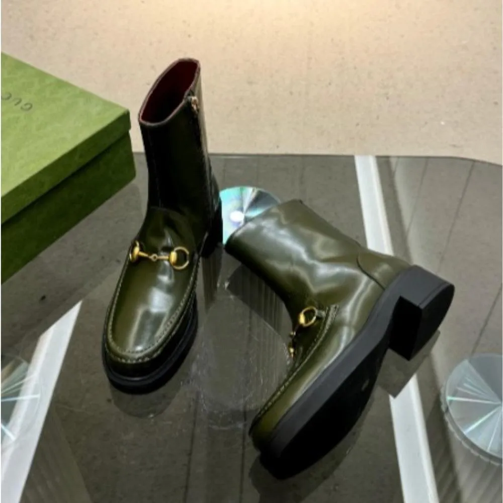 GG WOMEN'S HORSEBIT BOOT DARK GREEN