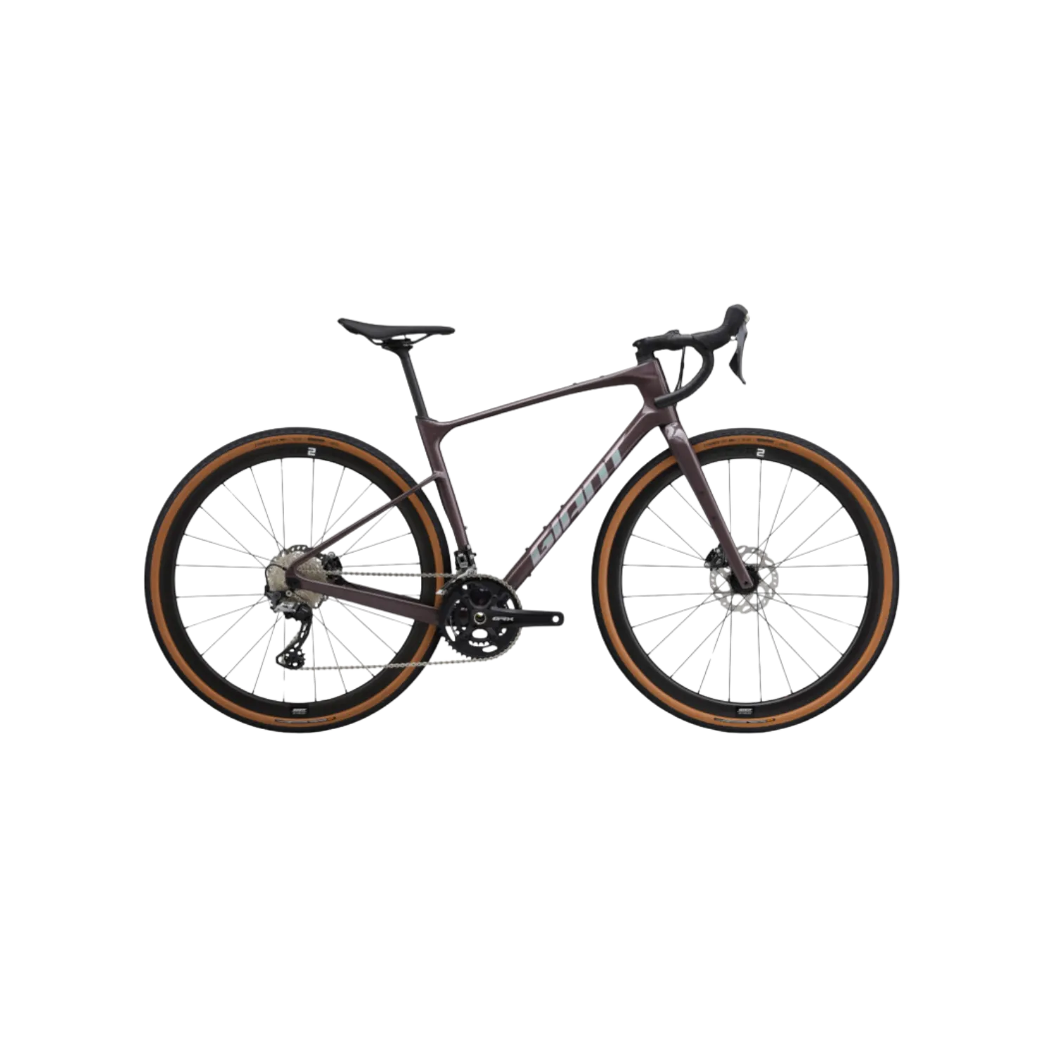 Giant Revolt Advanced 0 Gravel Bike - Charcoal Plum