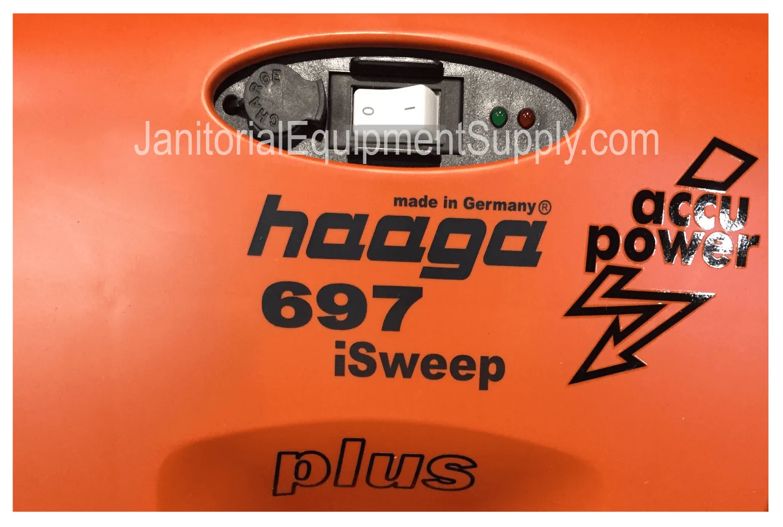HAAGA® 697 Sweeper Outdoor / Indoor 38" Battery Push Sweeper