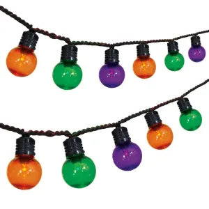 Halloween 70-Count Indoor/Outdoor Multicolor LED G30 Globe Lights