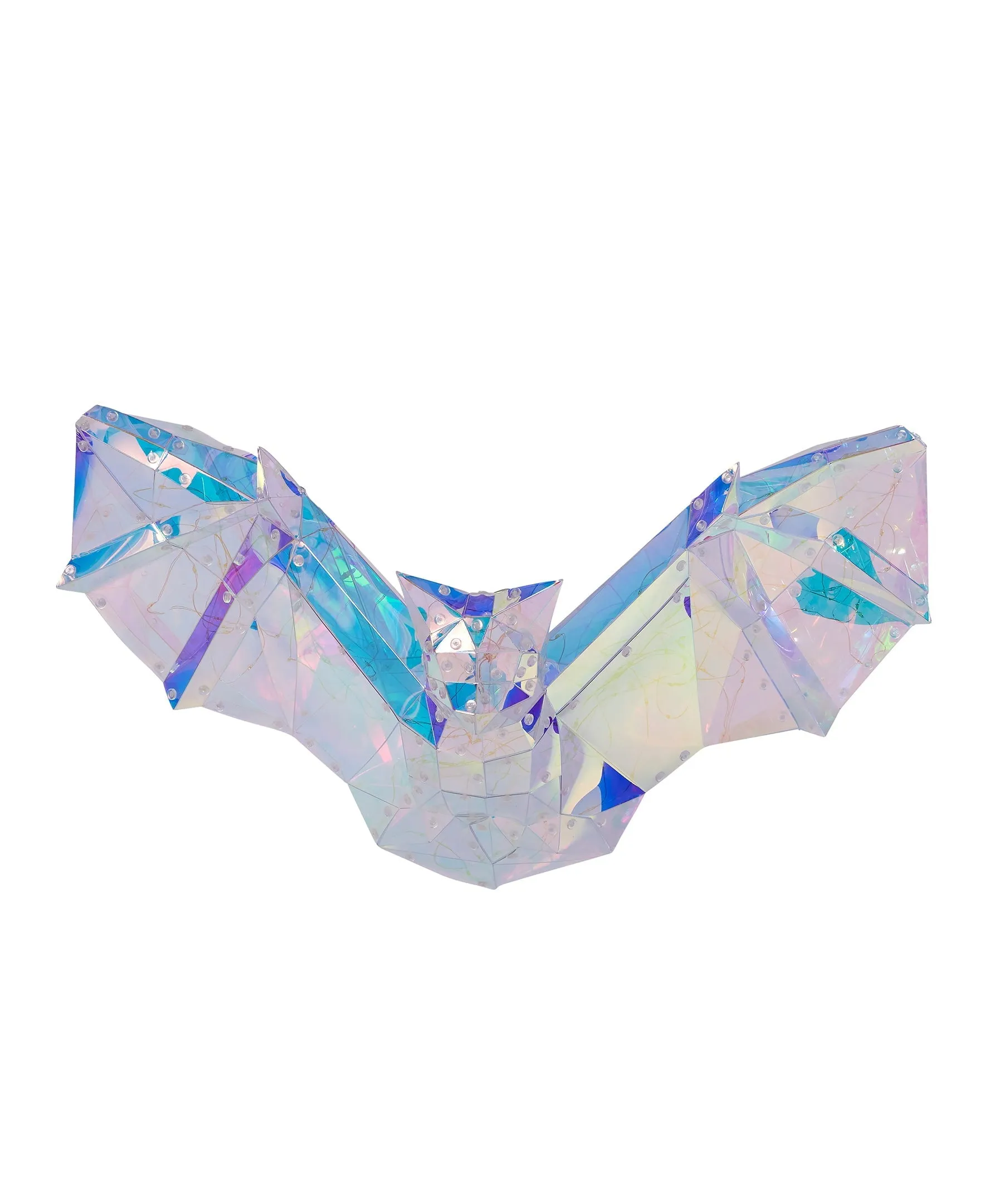 Halloween LED Lights - Prismatic Iridescent Phantom Bat 20"