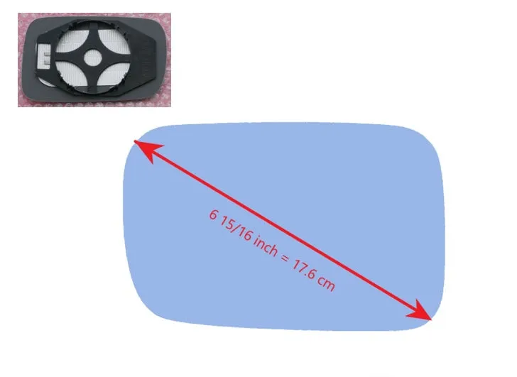 Heated Mirror Glass for BMW 745I 2002 - 2005