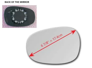 Heated Mirror Glass Similar to OEM for BMW E90 E91 E92 E93 328i 2009 - 2013