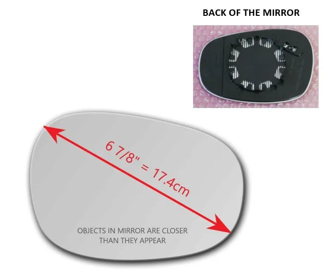 Heated Mirror Glass Similar to OEM for BMW E90 E91 E92 E93 328i 2009 - 2013