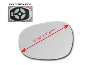 Heated Mirror Glass With Plastic Backing Plate Attached for BMW E90 E91 E92 E93 335i XDRIVE 2009 - 2013