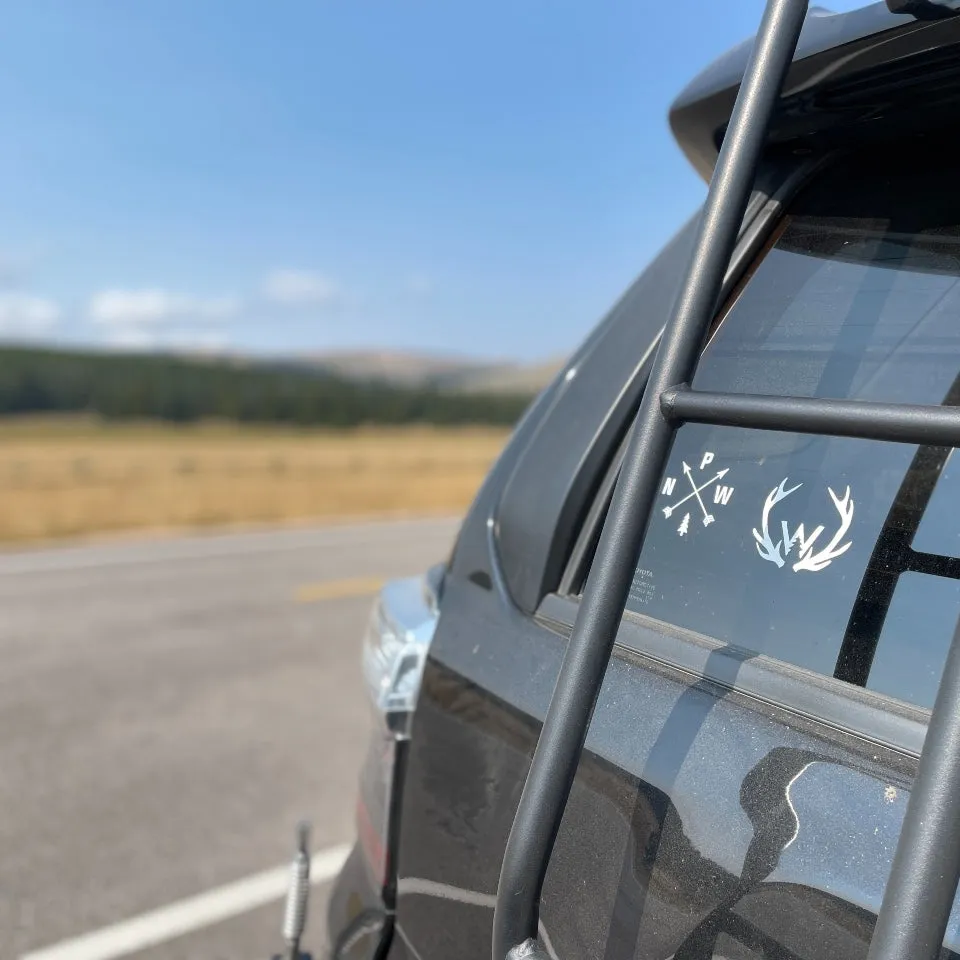 Horn Logo Car Decal