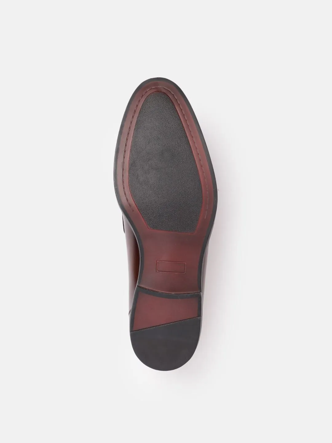 House of Pataudi Men Tasselled Formal Loafers