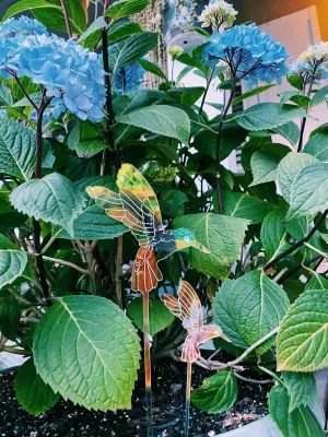 Hummingbird Plant Stakes