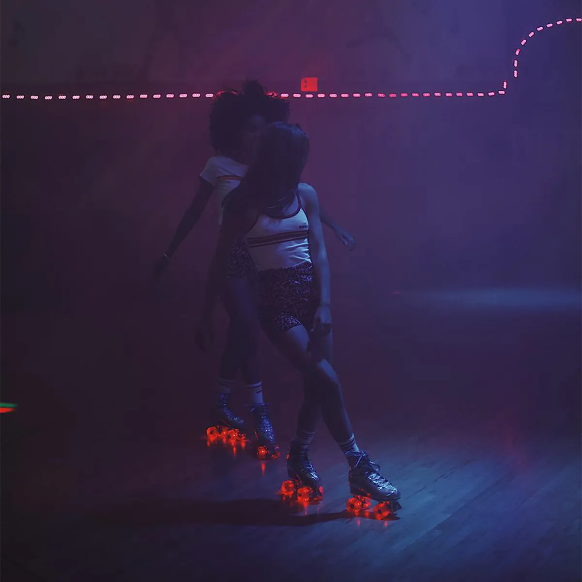 Impala Light Up Roller Skate Wheels (4-pack) - Pink