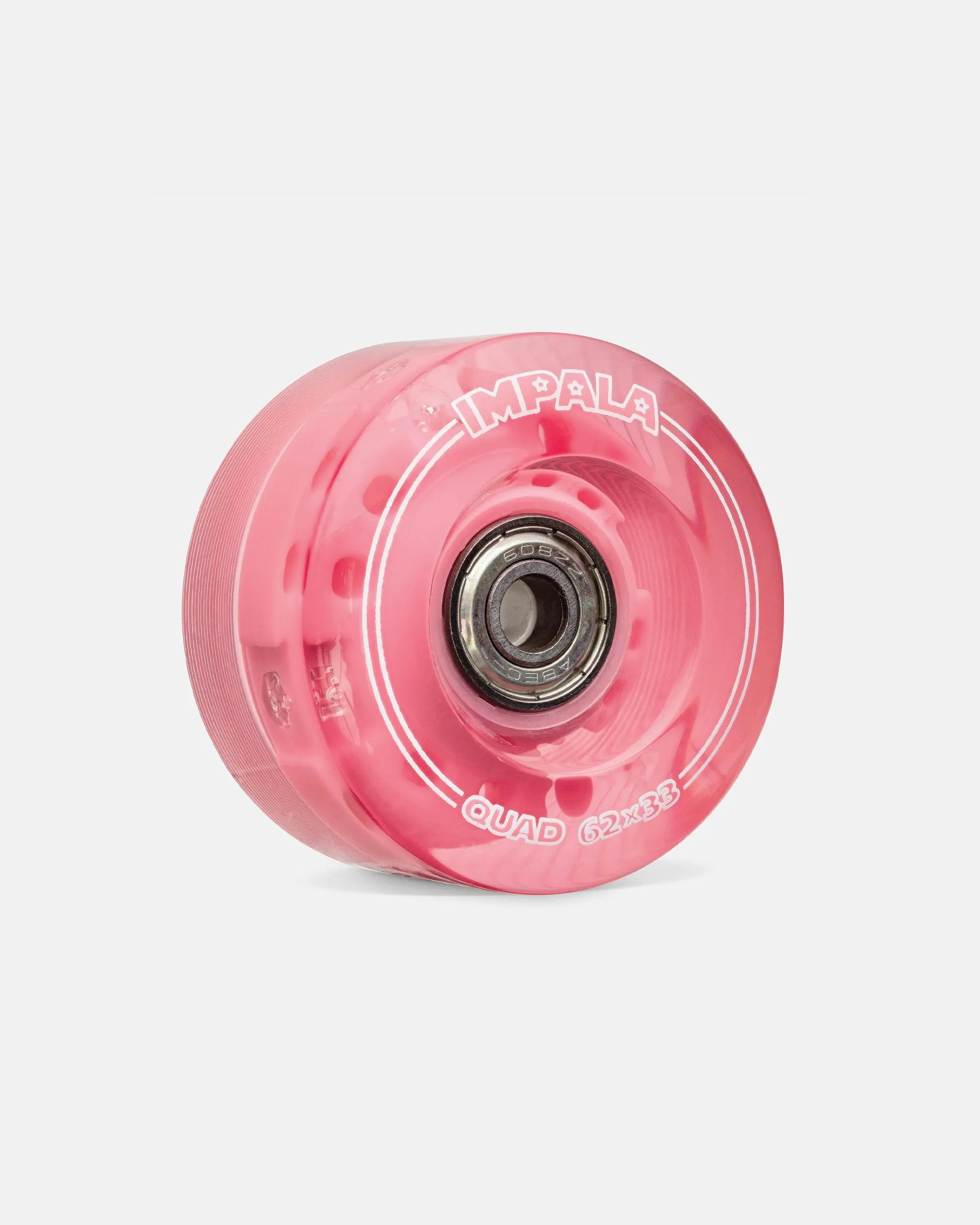Impala Light Up Roller Skate Wheels (4-pack) - Pink