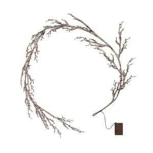 Indoor/Outdoor Lighted LED Icicle Garland,phl420