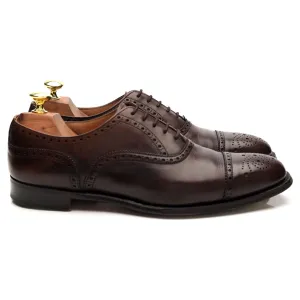 'Islington' Dark Brown Oxford Brogues UK 7 F