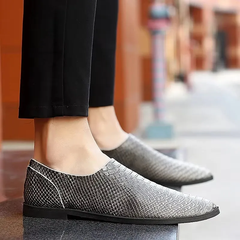 Italian Style Shoes Genuine Leather Men Loafers