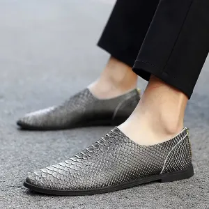 Italian Style Shoes Genuine Leather Men Loafers