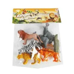 Jungle Animals Pack of 6