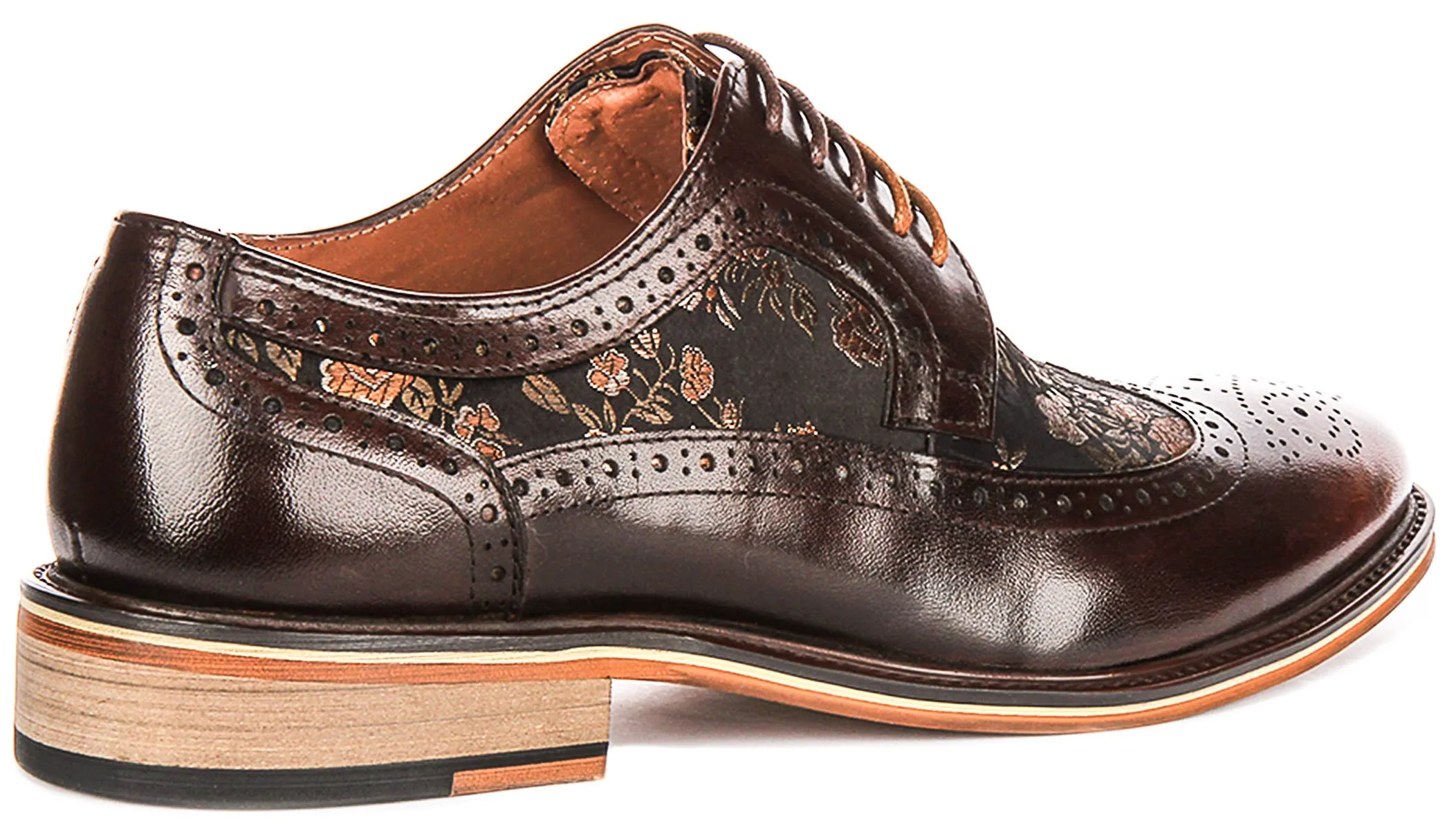 Justinreess England Ross In Dark Brown For Men
