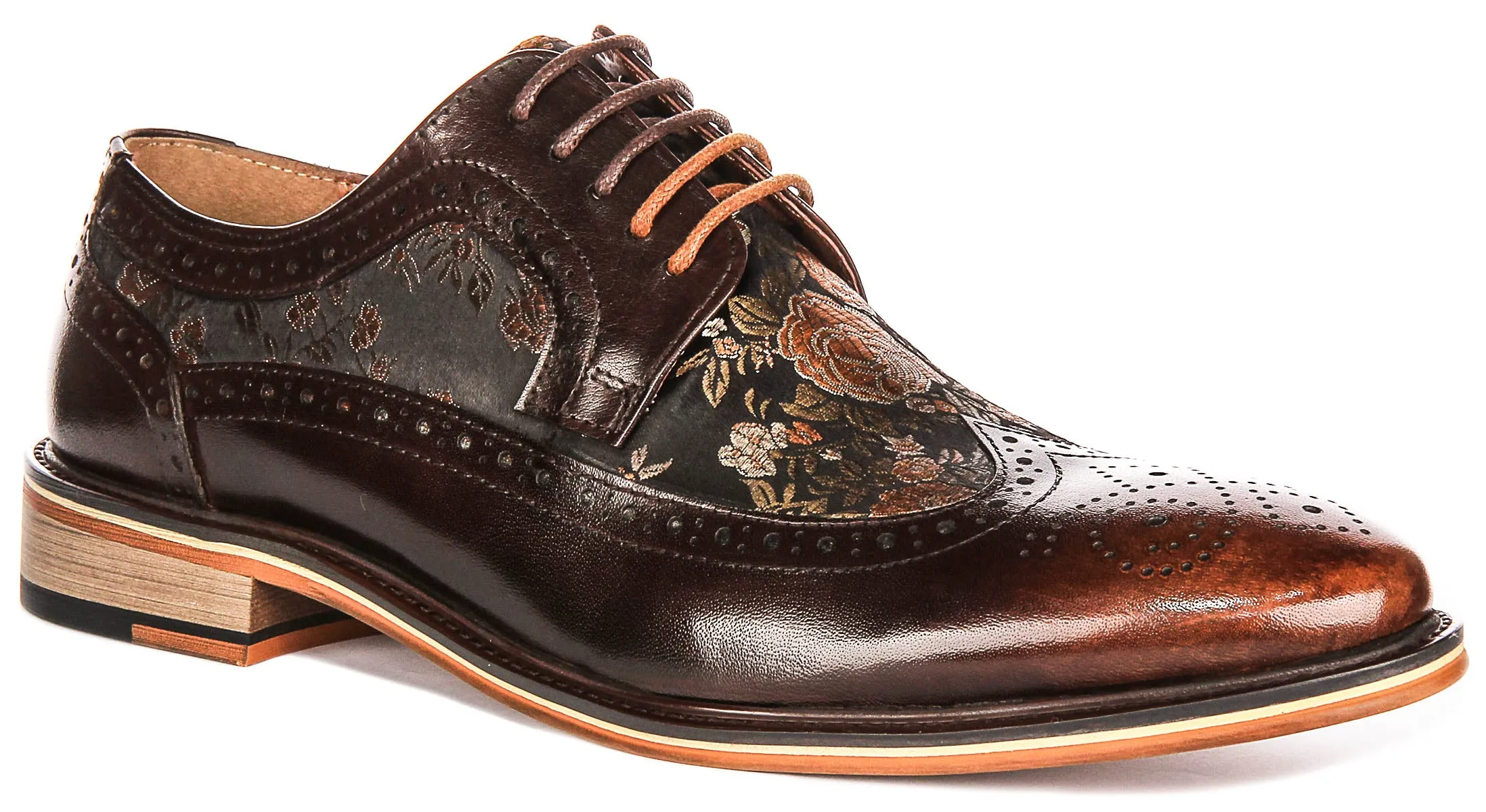 Justinreess England Ross In Dark Brown For Men