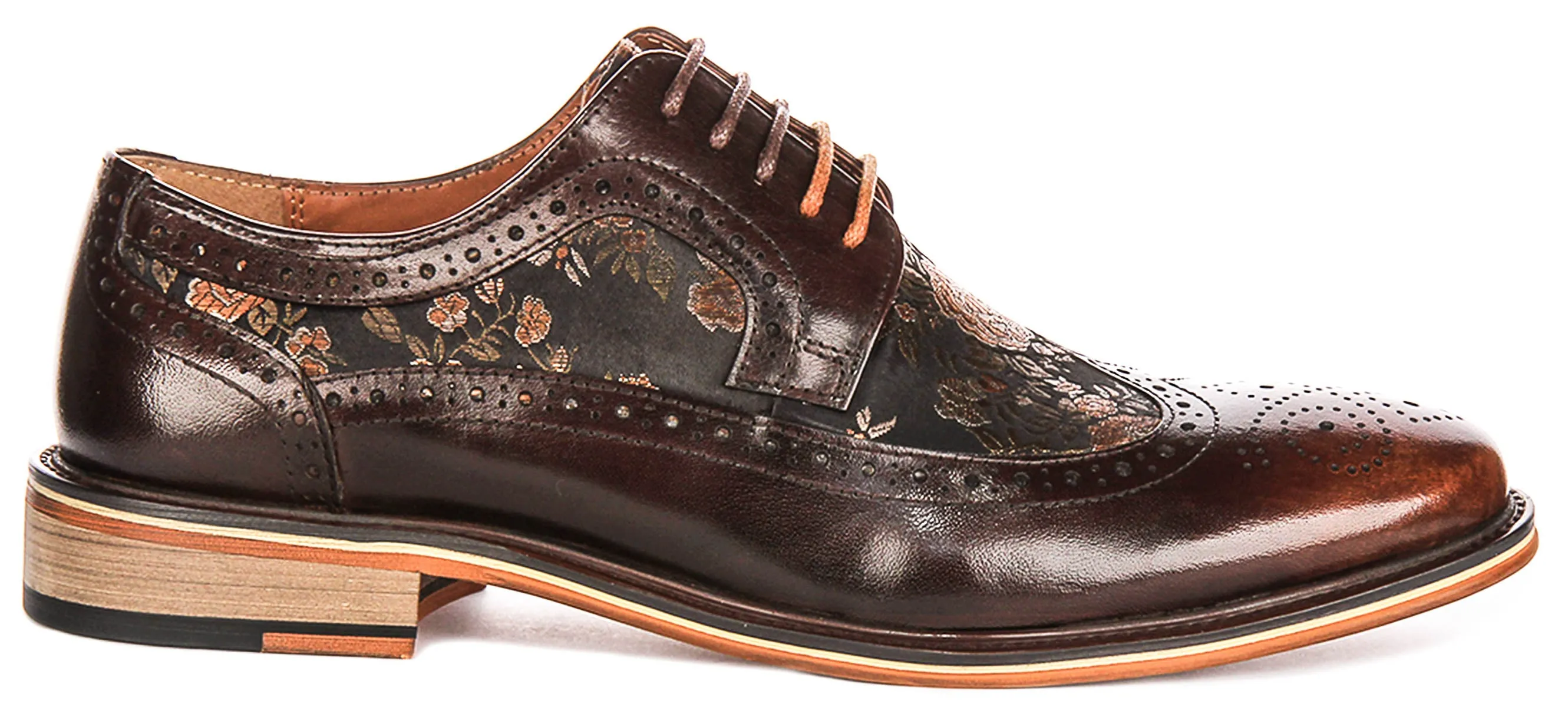 Justinreess England Ross In Dark Brown For Men
