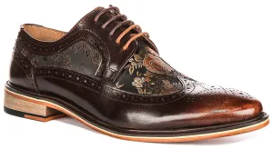 Justinreess England Ross In Dark Brown For Men