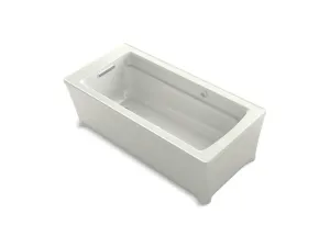 KOHLER K-2595-GHW Archer 67-3/4" x 31-3/4" freestanding Heated BubbleMassage air bath with Bask heated surface