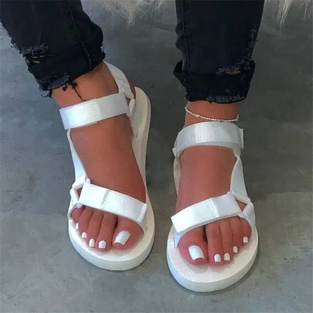 Ladies Beach Slippers Women Soft-Slip Non-Slip Sandals Foam Sole Durable Sandals